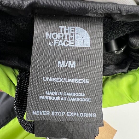 Supreme x The North Face S Logo Rare Nuptse Mitts Green Size Medium M - Picture 3 of 6